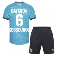 Bayer Leverkusen Odilon Kossounou #6 Rezervni Dres za djecu 2023-24 Kratak Rukav (+ Kratke hlače)